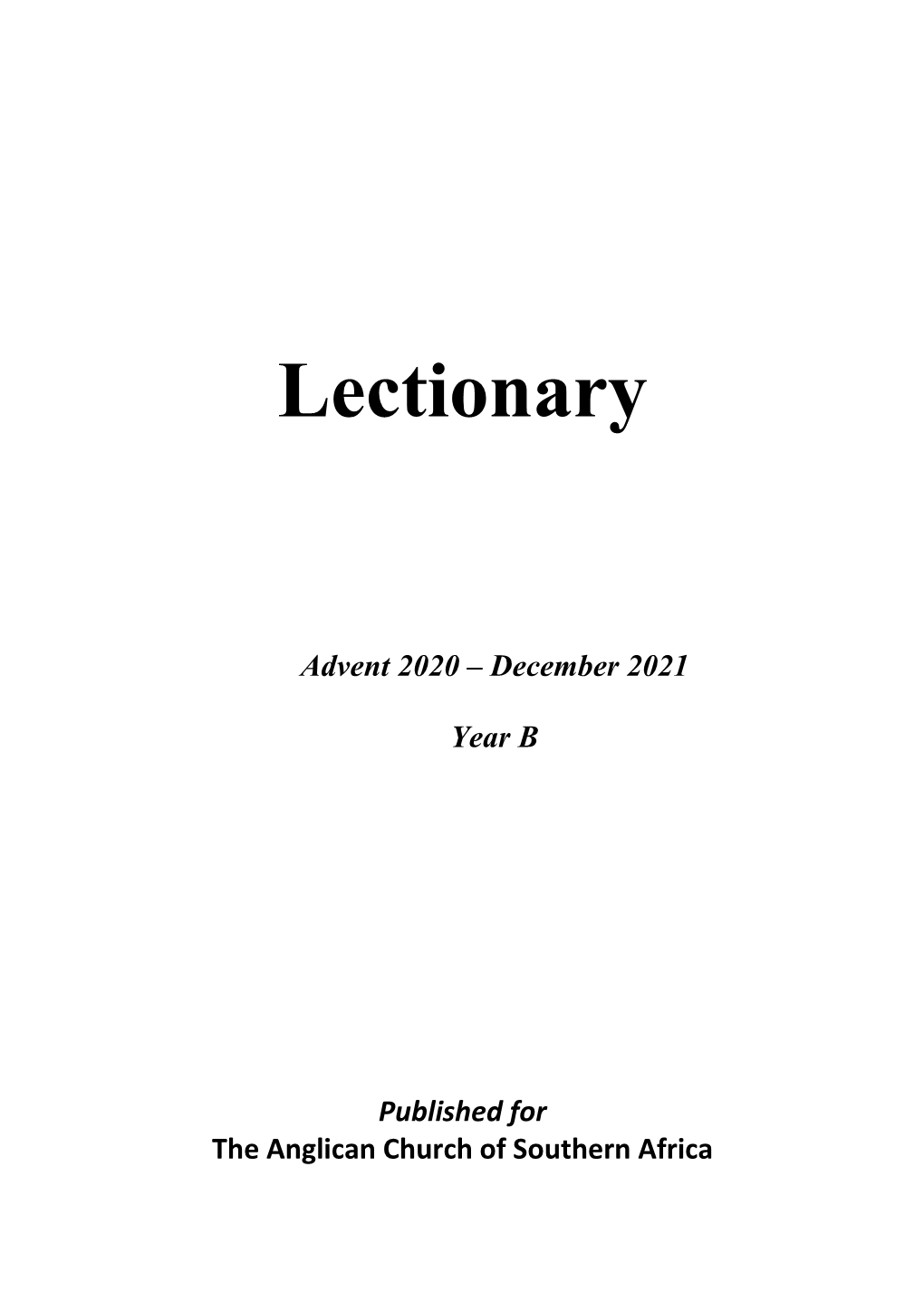 Lectionary---2021.Pdf