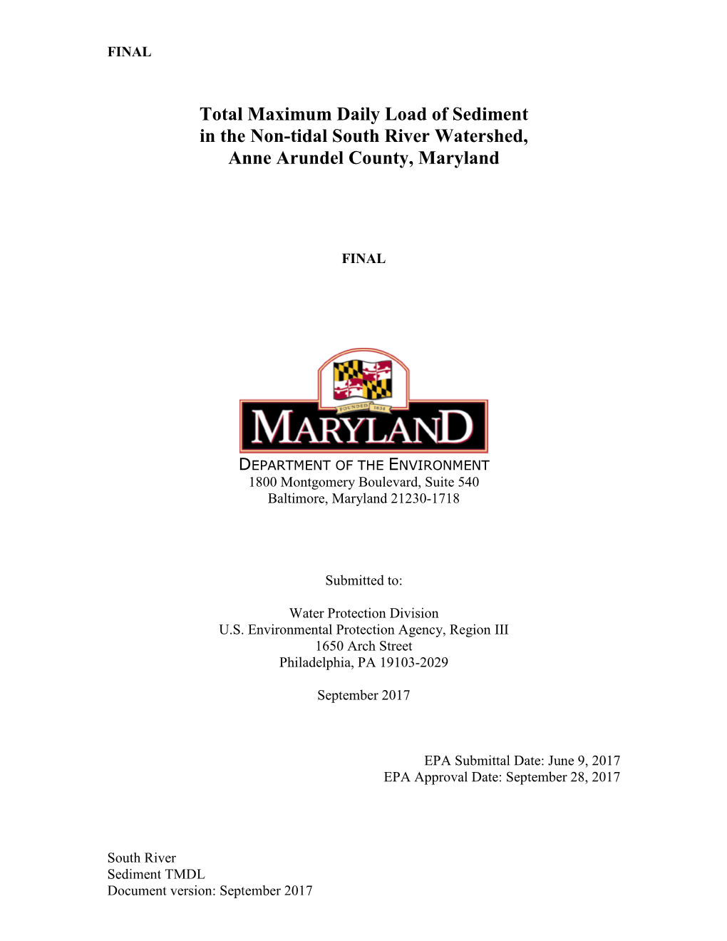 Water Quality Analysis WQLS Water Quality Limited Segment