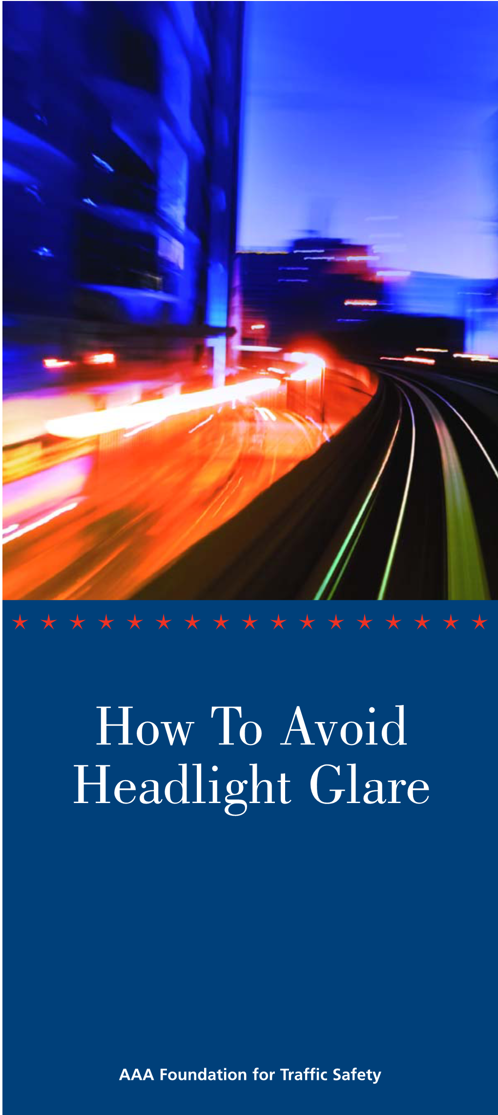 Managing Headlight Glare