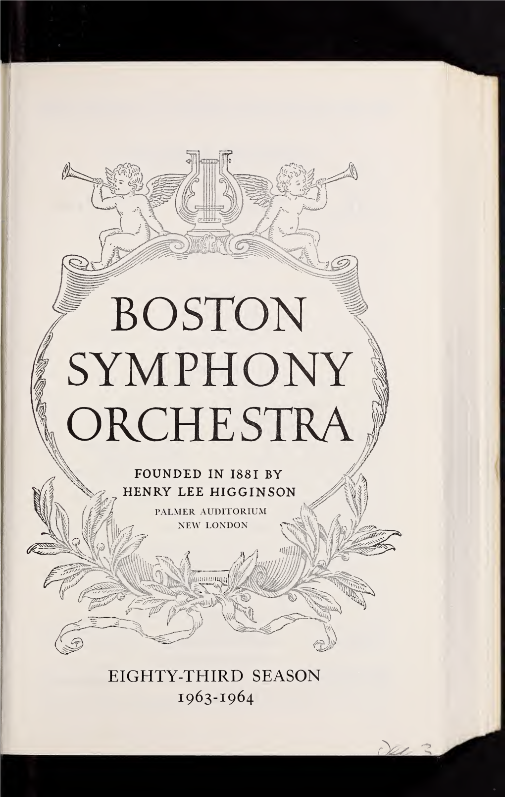 Boston Symphony Orchestra Concert Programs, Season 83,1963