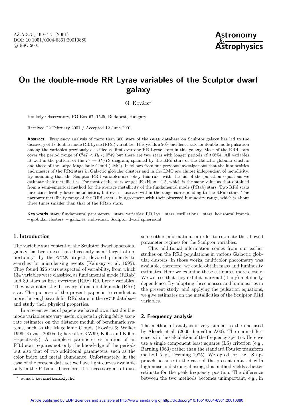 On the Double-Mode RR Lyrae Variables of the Sculptor Dwarf Galaxy