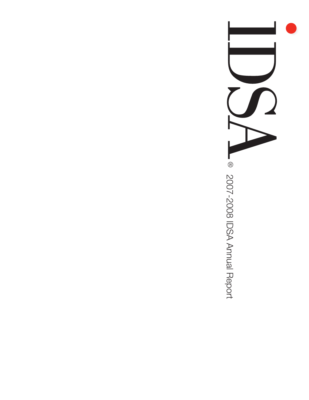 2007-2008 IDSA Annual Report