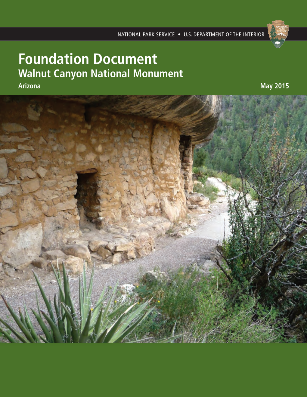 Foundation Document Walnut Canyon National Monument Arizona May 2015 Foundation Document