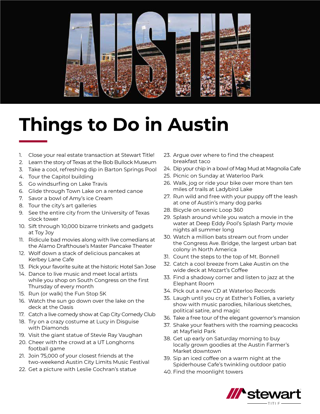 Things to Do in Austin