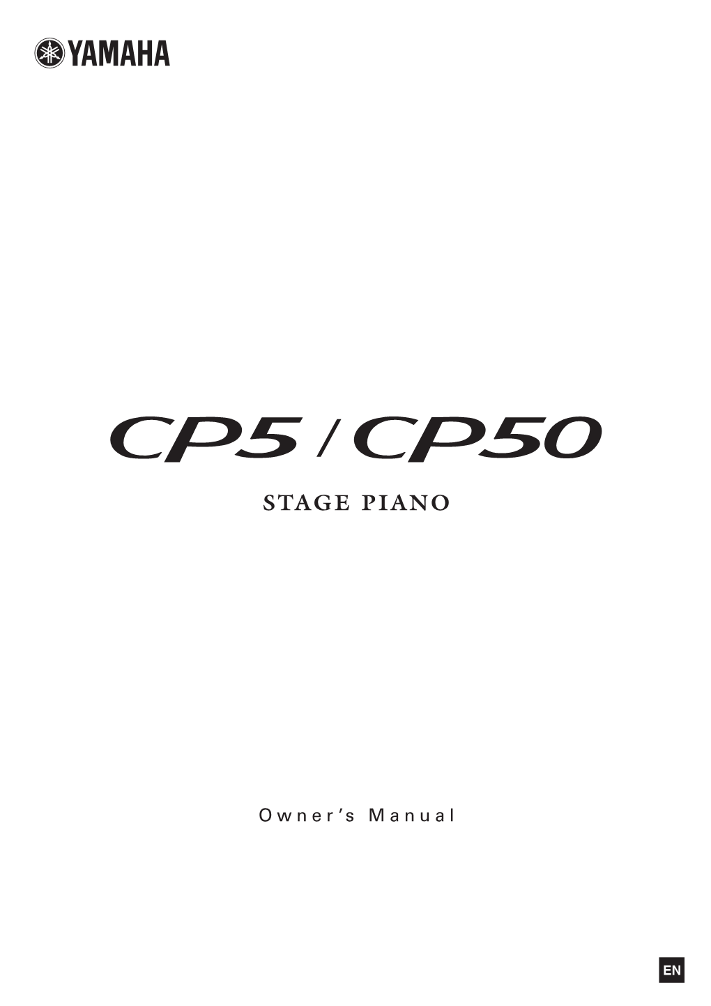 CP5/CP50 Owner's Manual