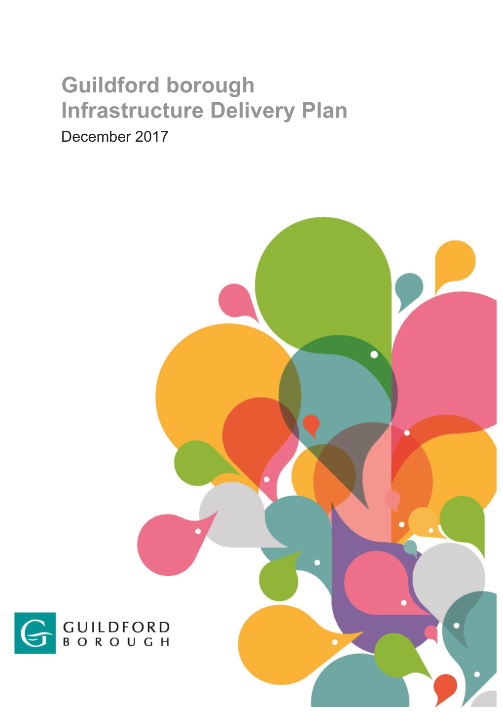 Guildford Borough Infrastructure Delivery Plan December 2017