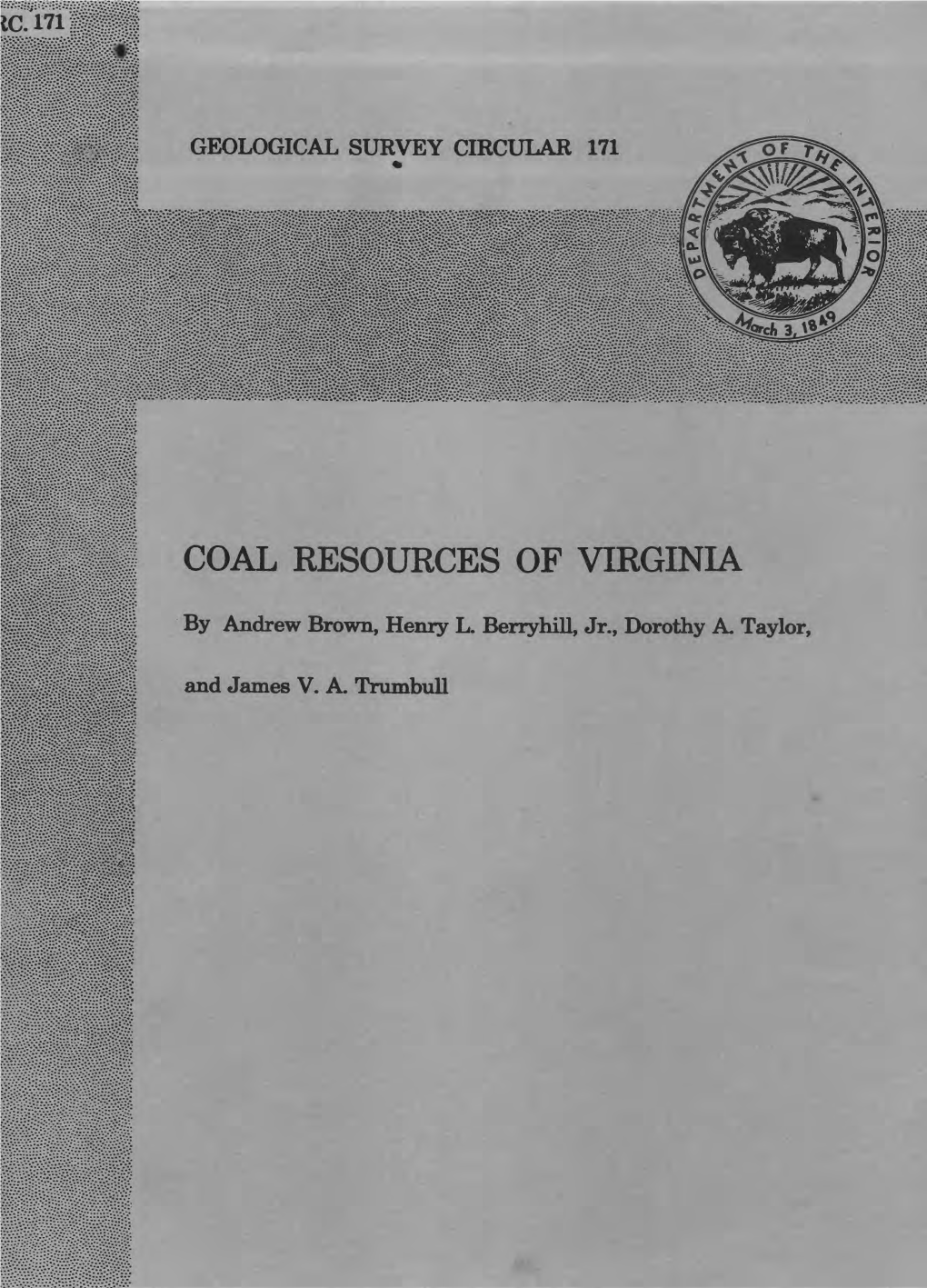 Coal Resources of Virginia