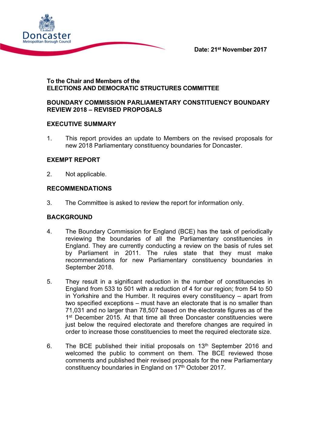 Revised Proposals PDF 167 KB