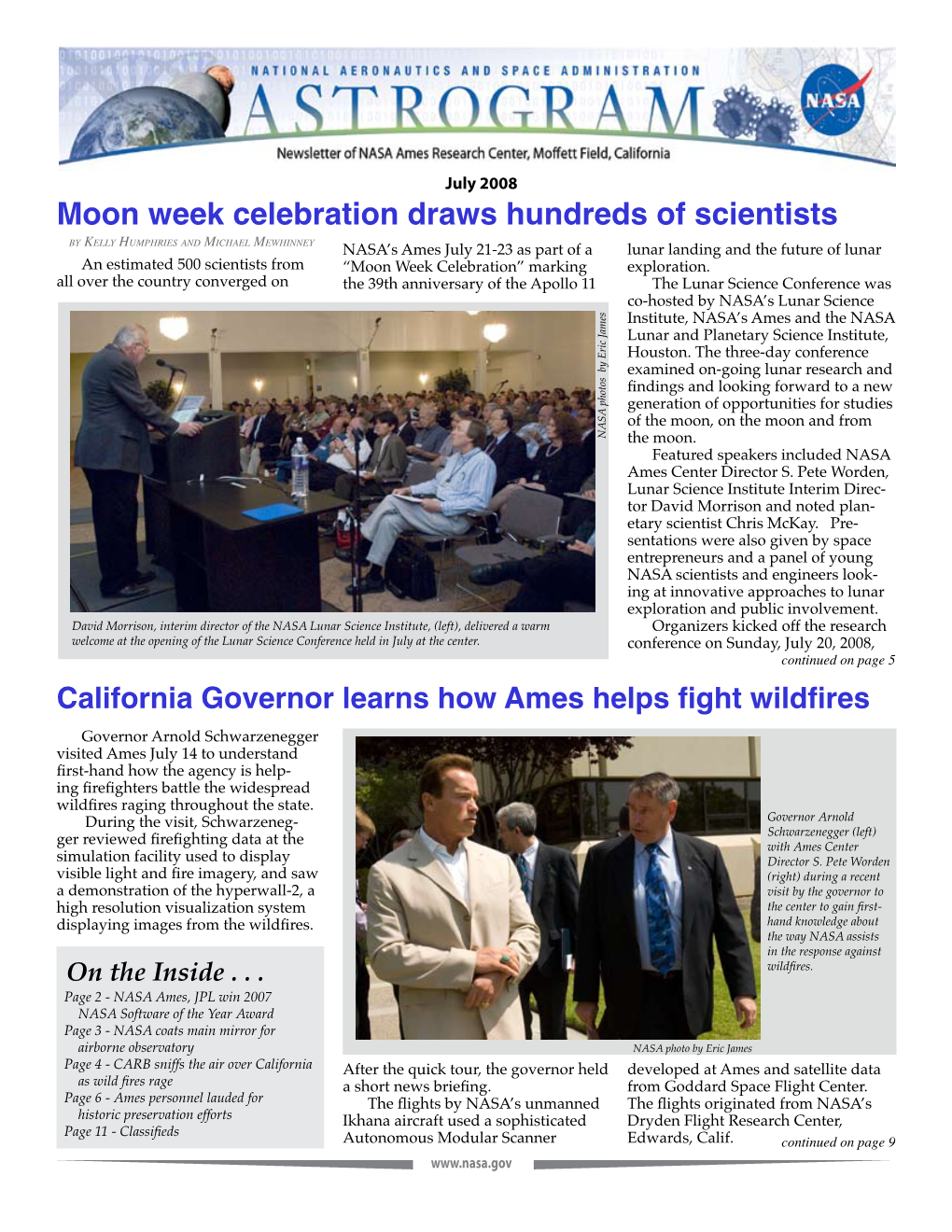 Moon Week Celebration Draws Hundreds of Scientists