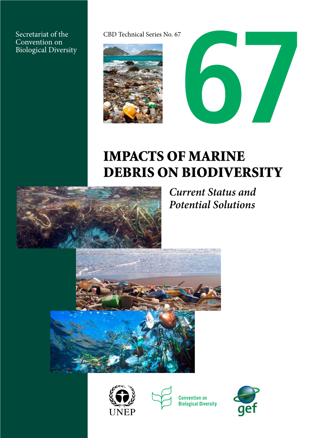 Impacts of Marine Debris on Biodiversity Current Status and Potential Solutions