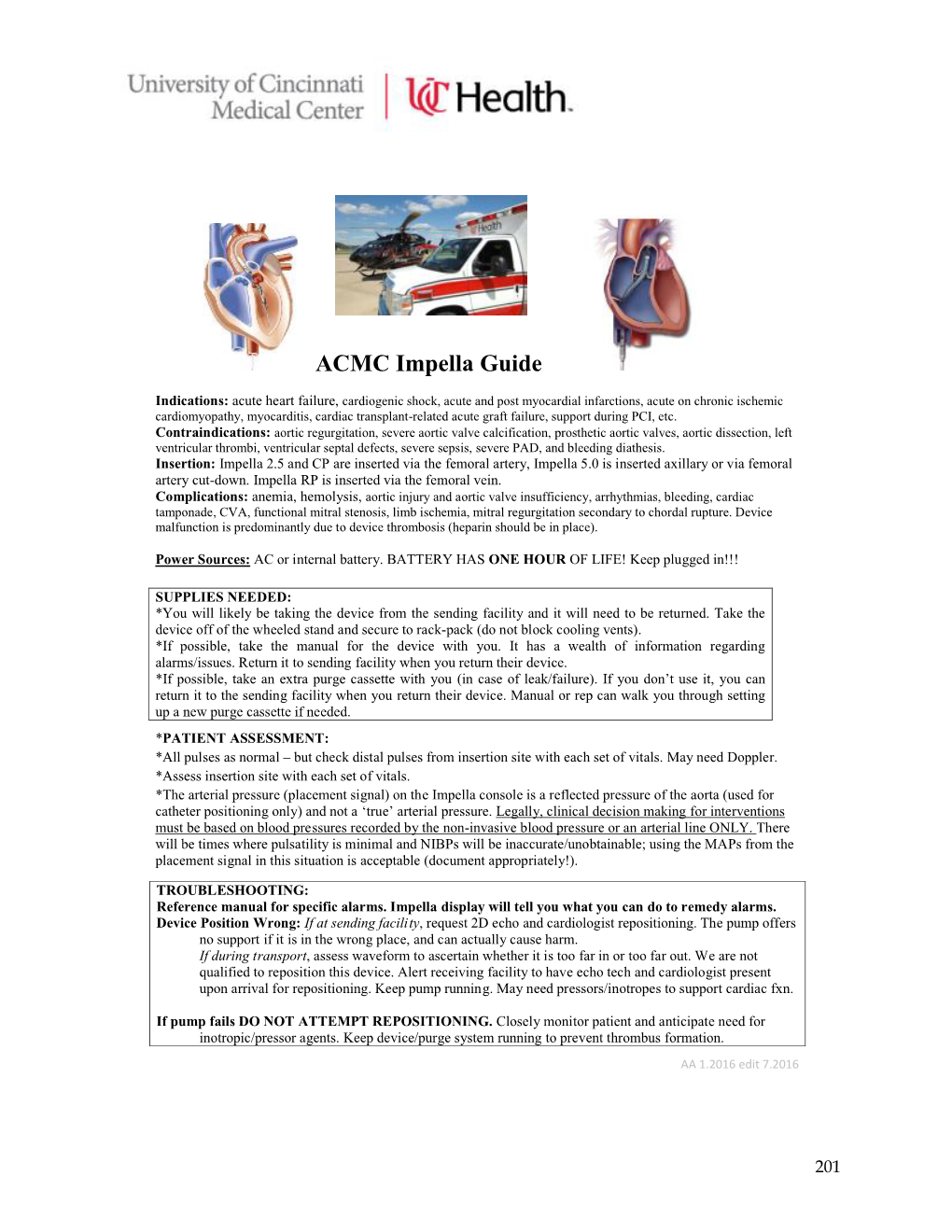 ACMC Impella Guide