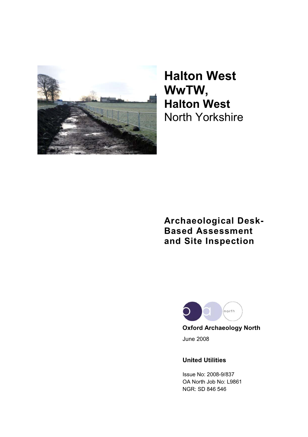 Halton West Wwtw, Halton West North Yorkshire