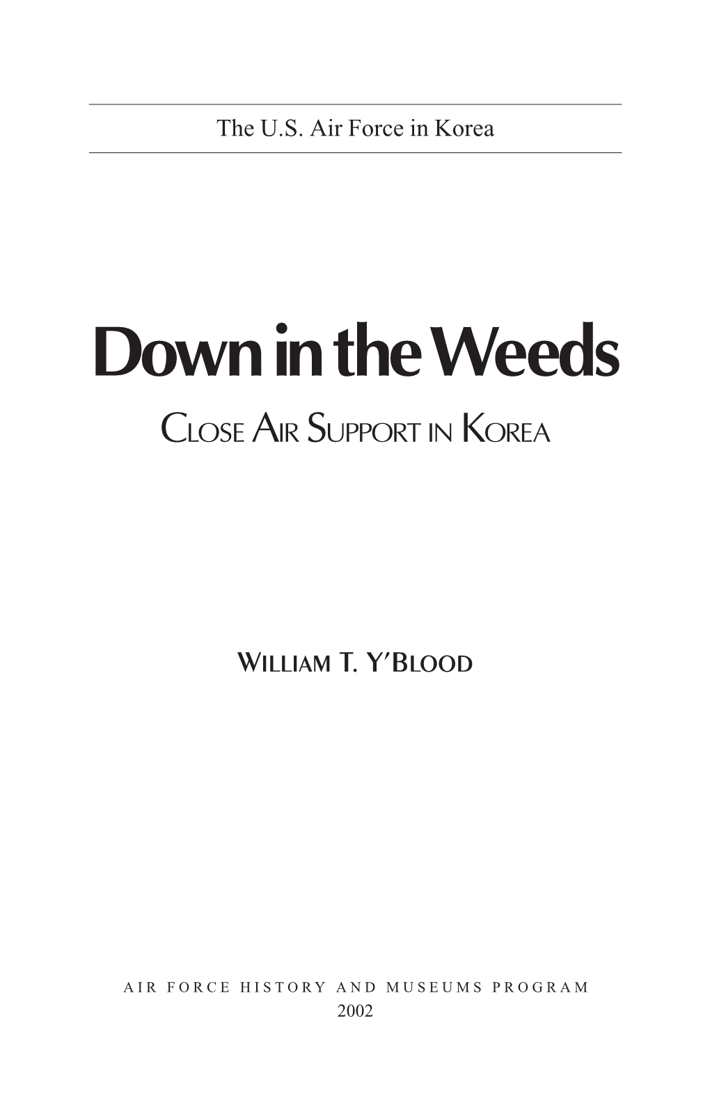 Close Air Support in Korea