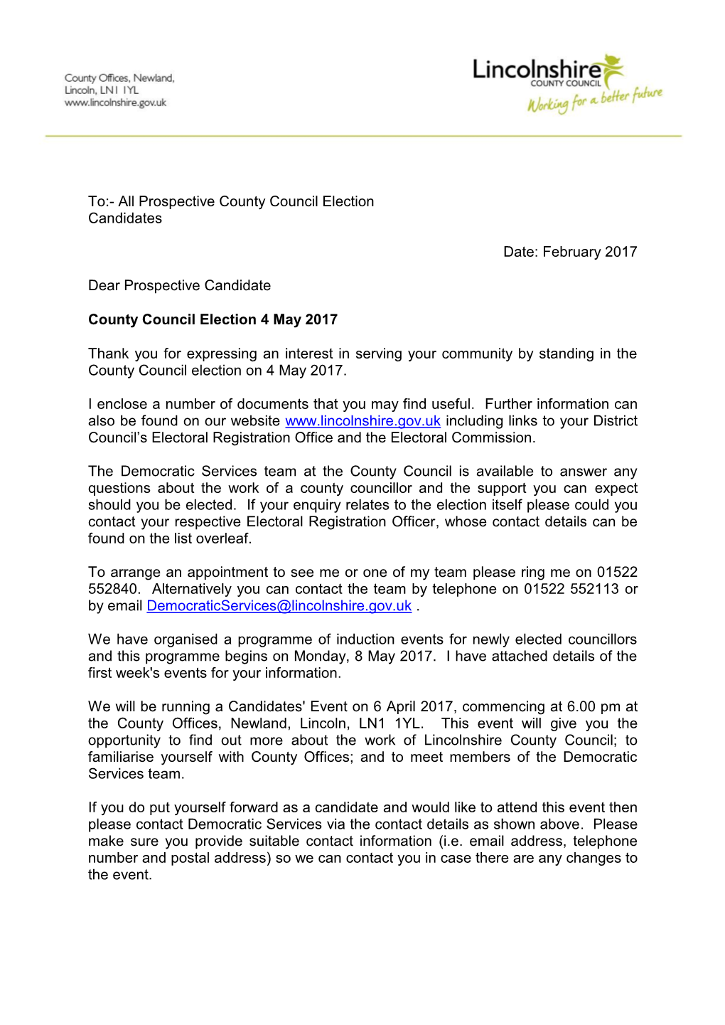 LCC Letter to Prospective Candidates