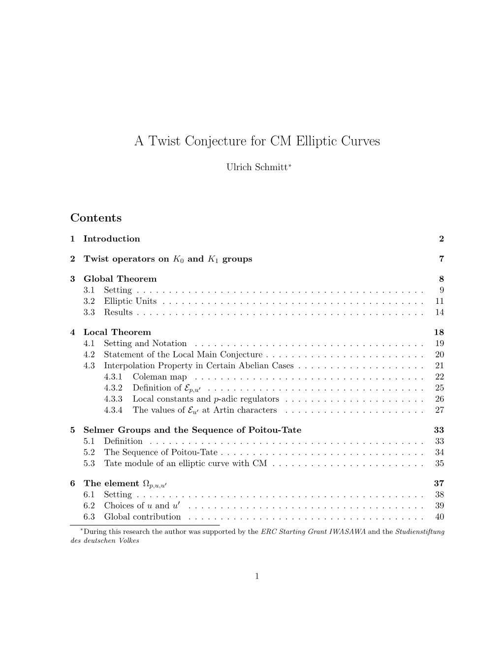 A Twist Conjecture for CM Elliptic Curves