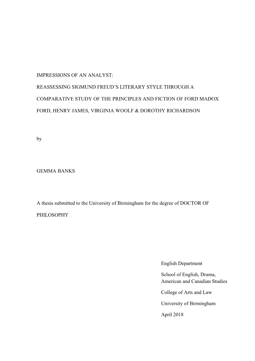 Reassessing Sigmund Freud's Literary Style Through a Comparative Study of the Principles and Fict