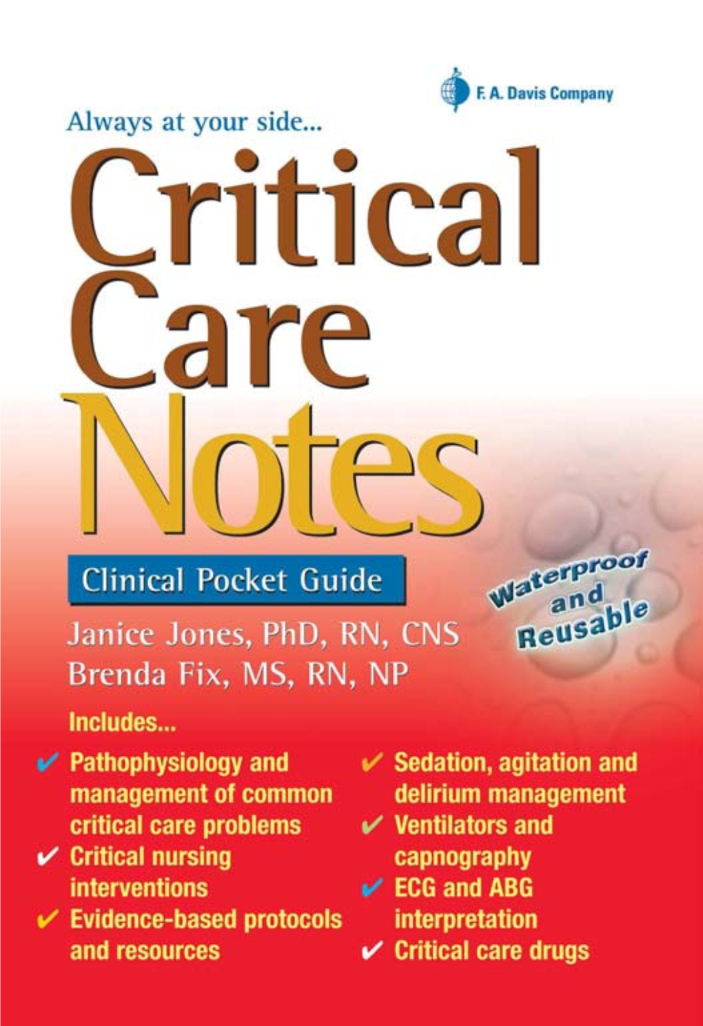 Critical Care Notes with a Ballpoint Pen