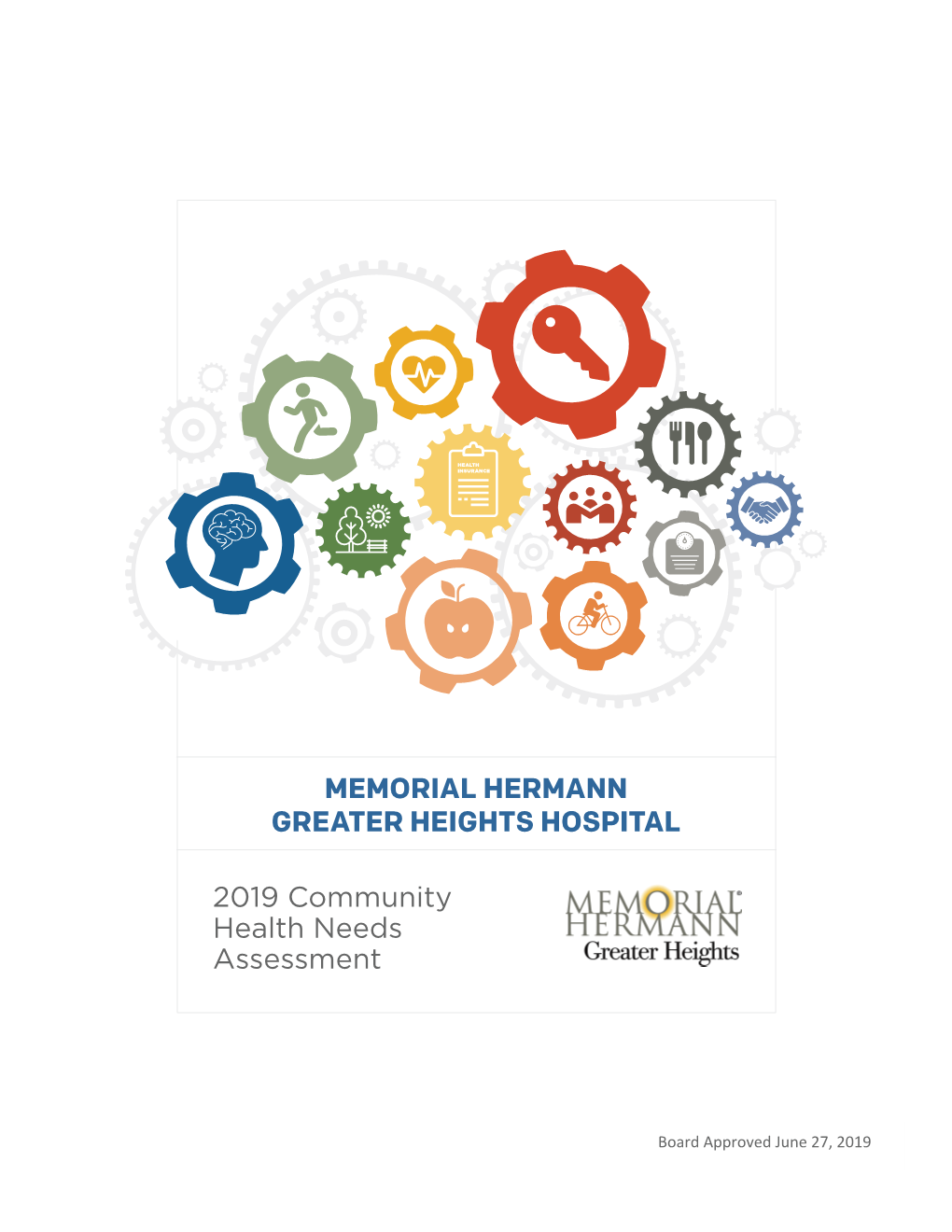 Memorial Hermann Greater Heights Hospital CHNA 2019 Prioritized Significant Health Needs
