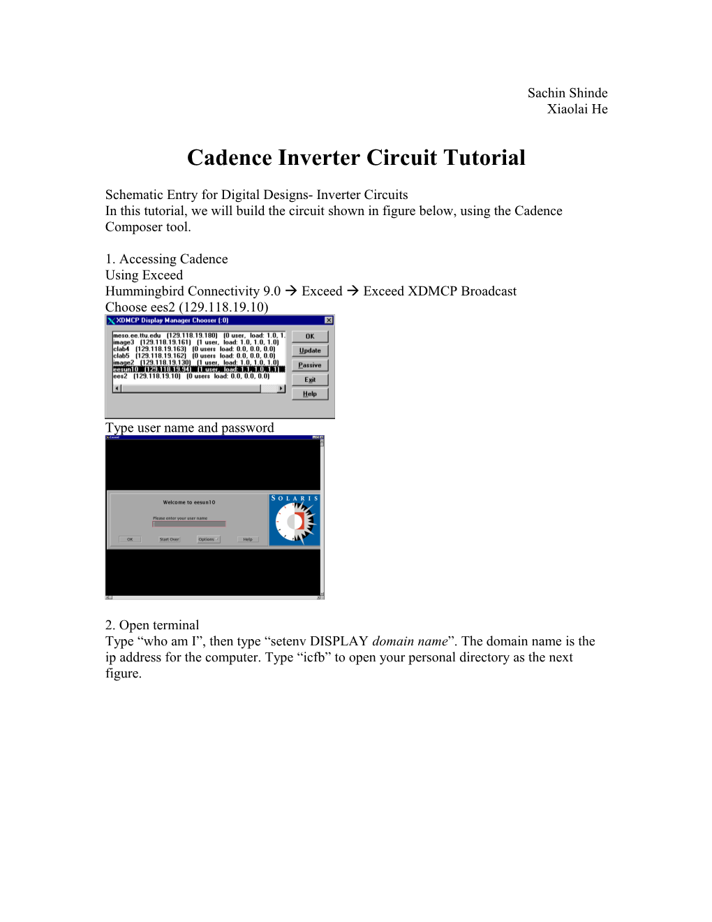 Cadence Analog Circuit Tutorial