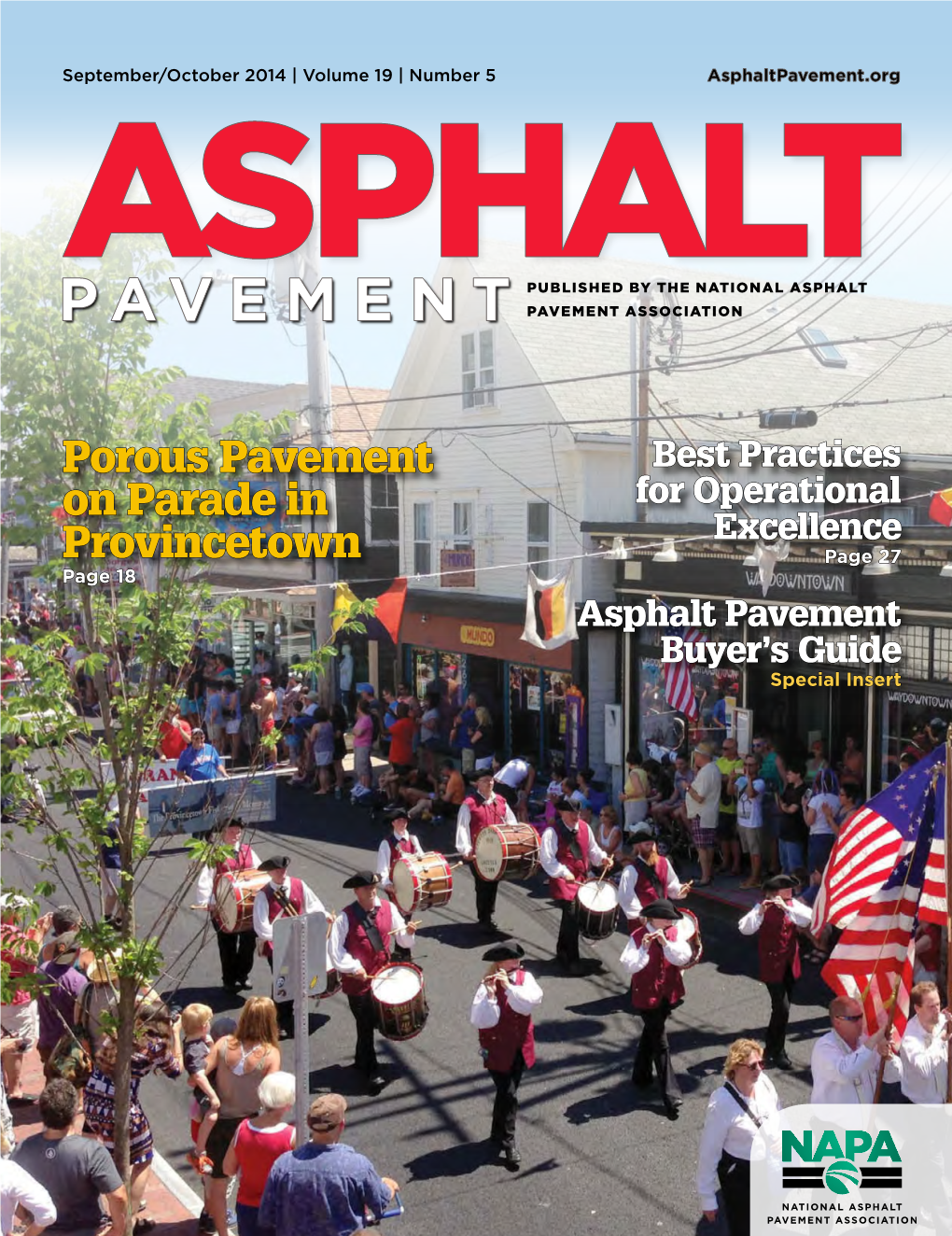 Porous Pavement on Parade in Provincetown