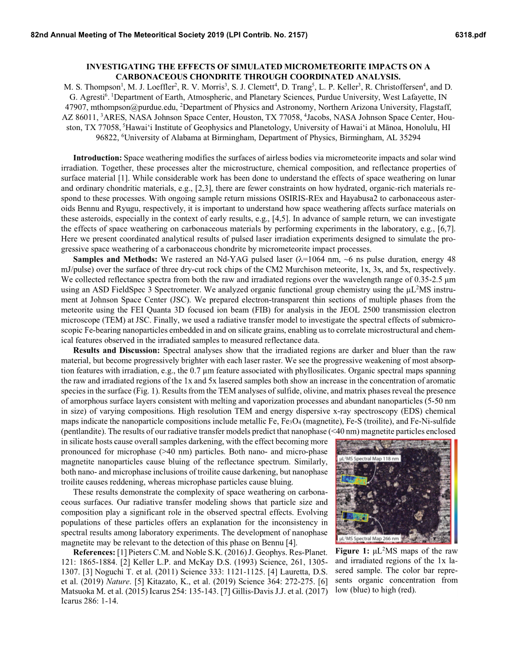 Investigating the Effects of Simulated Micrometeorite Impacts on a Carbonaceous Chondrite Through Coordinated Analysis