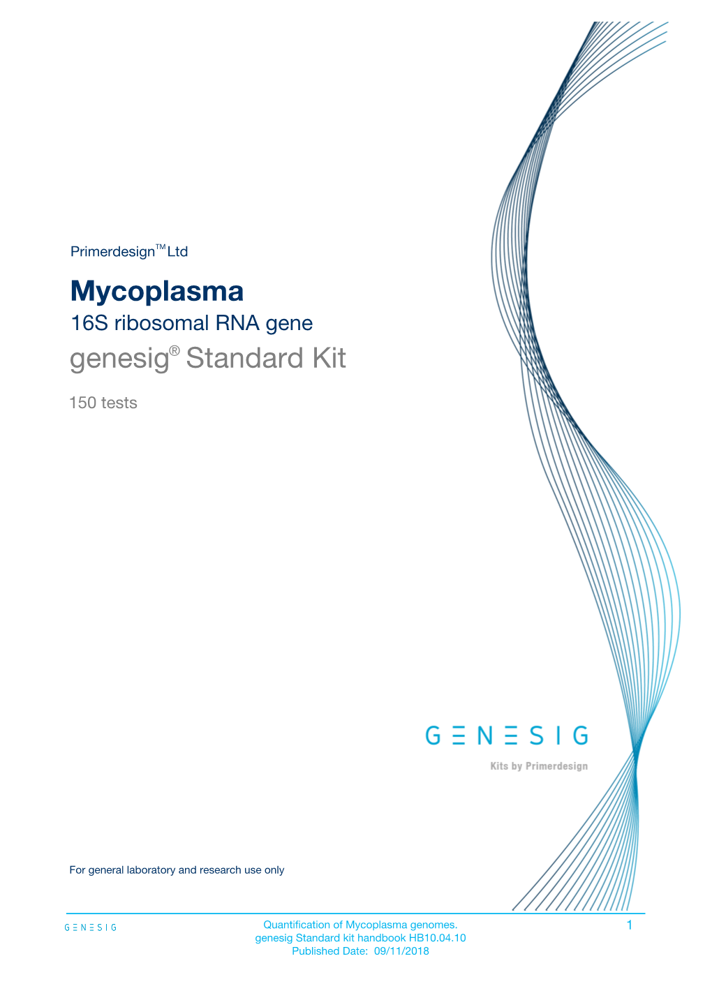 Mycoplasma Genesig Standard
