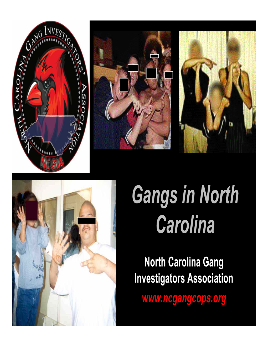 Gangs in North Carolina