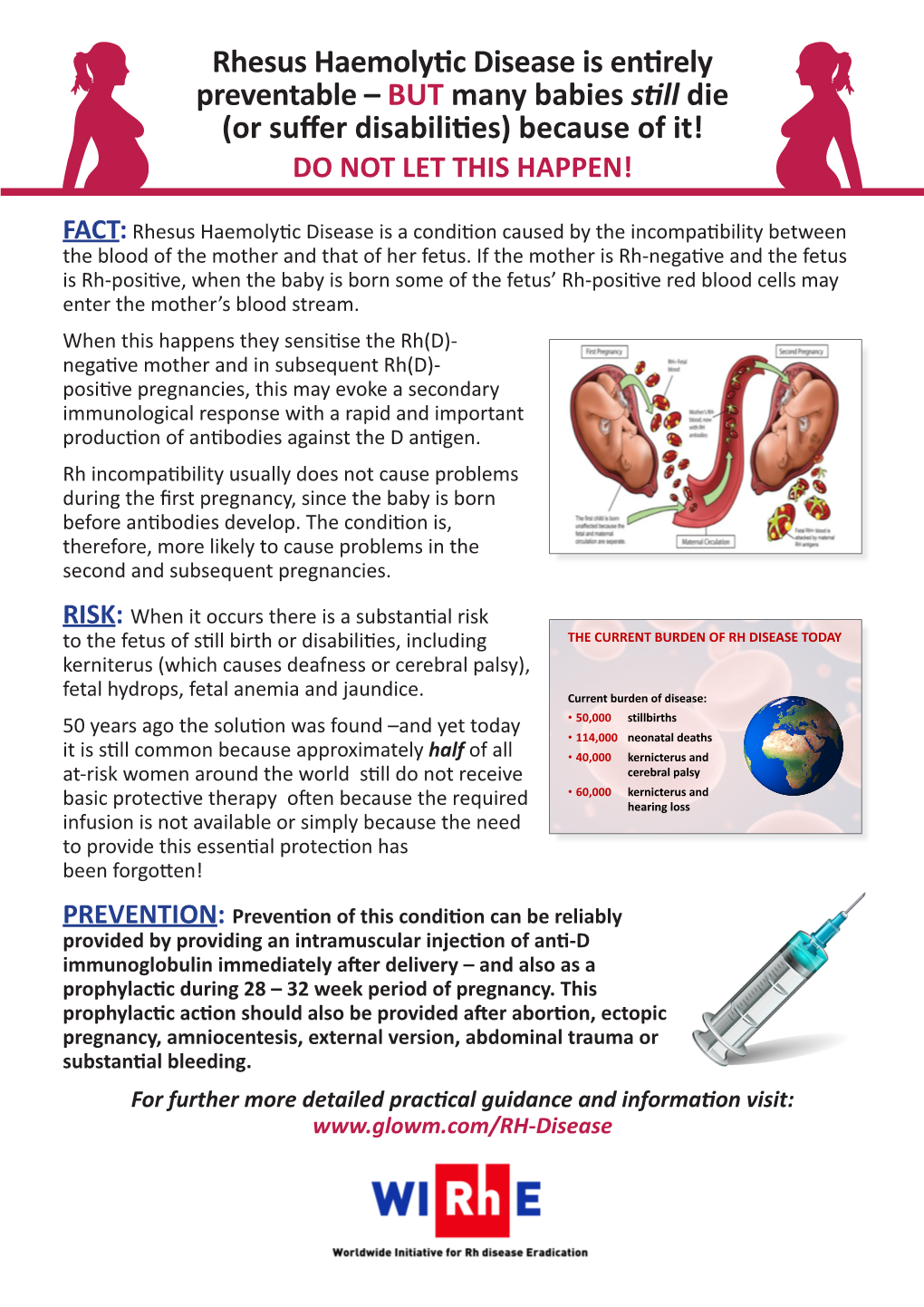 Rhesus Haemolytic Disease Is Entirely Preventable – but Many Babies Still Die (Or Suffer Disabilities) Because of It! DO NOT LET THIS HAPPEN!