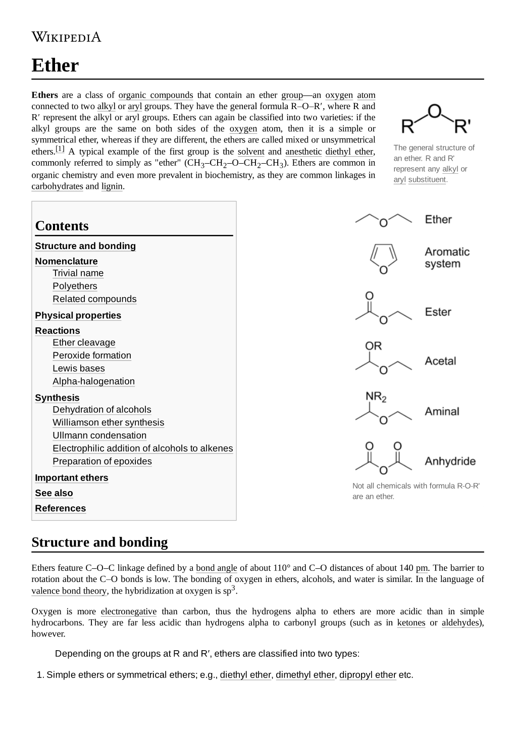 Contents Structure and Bonding