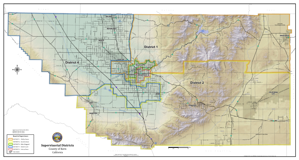 Supervisorial Districts