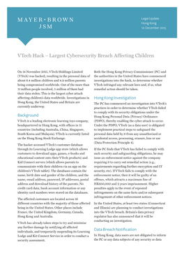 Vtech Hack – Largest Cybersecurity Breach Affecting Children
