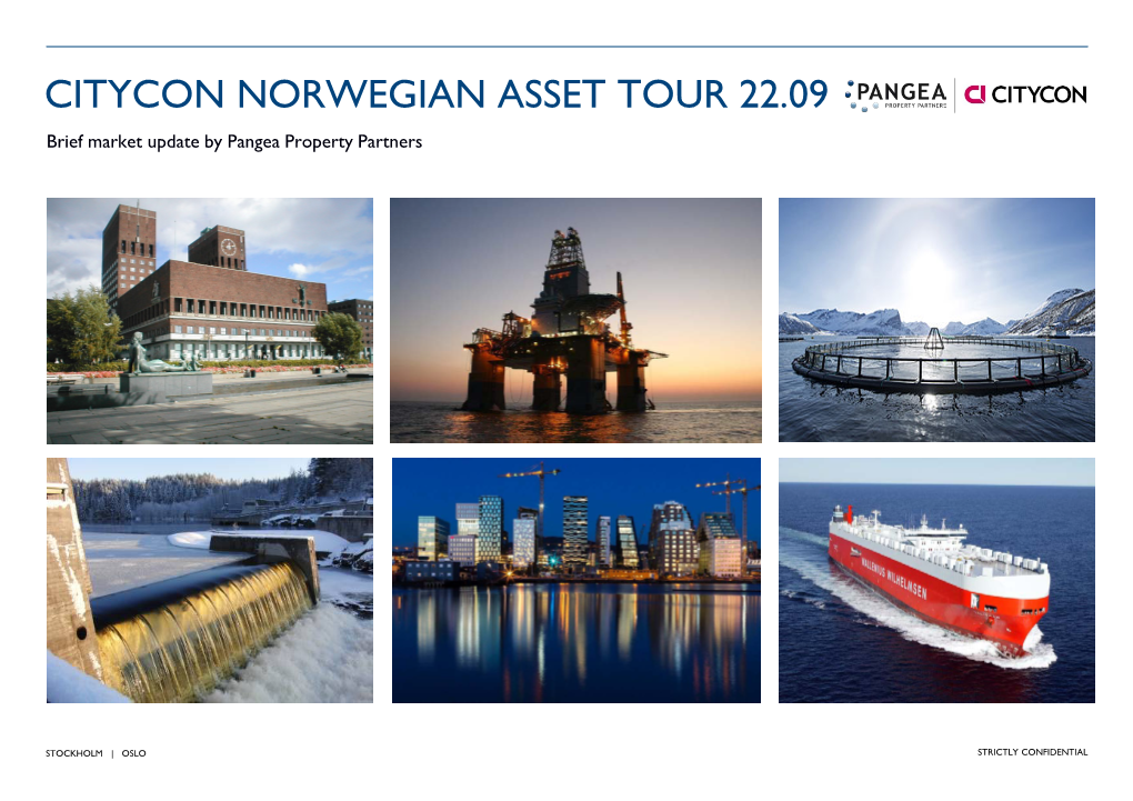 CITYCON NORWEGIAN ASSET TOUR 22.09 Brief Market Update by Pangea Property Partners