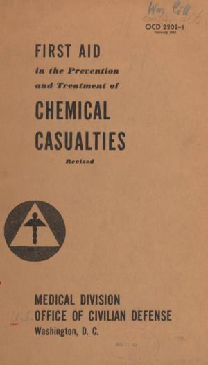 First Aid in the Prevention and Treatment of Chemical Casualties