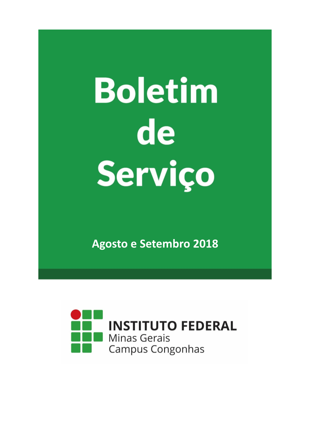 Agosto E Setembro 2018