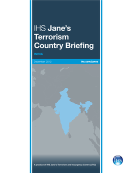 IHS Jane's Terrorism Country Briefing