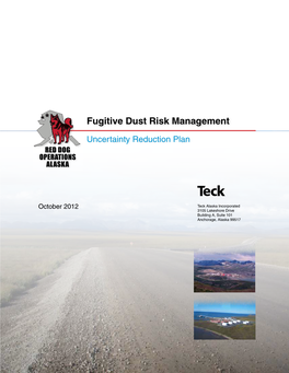 Fugitive Dust Risk Plan