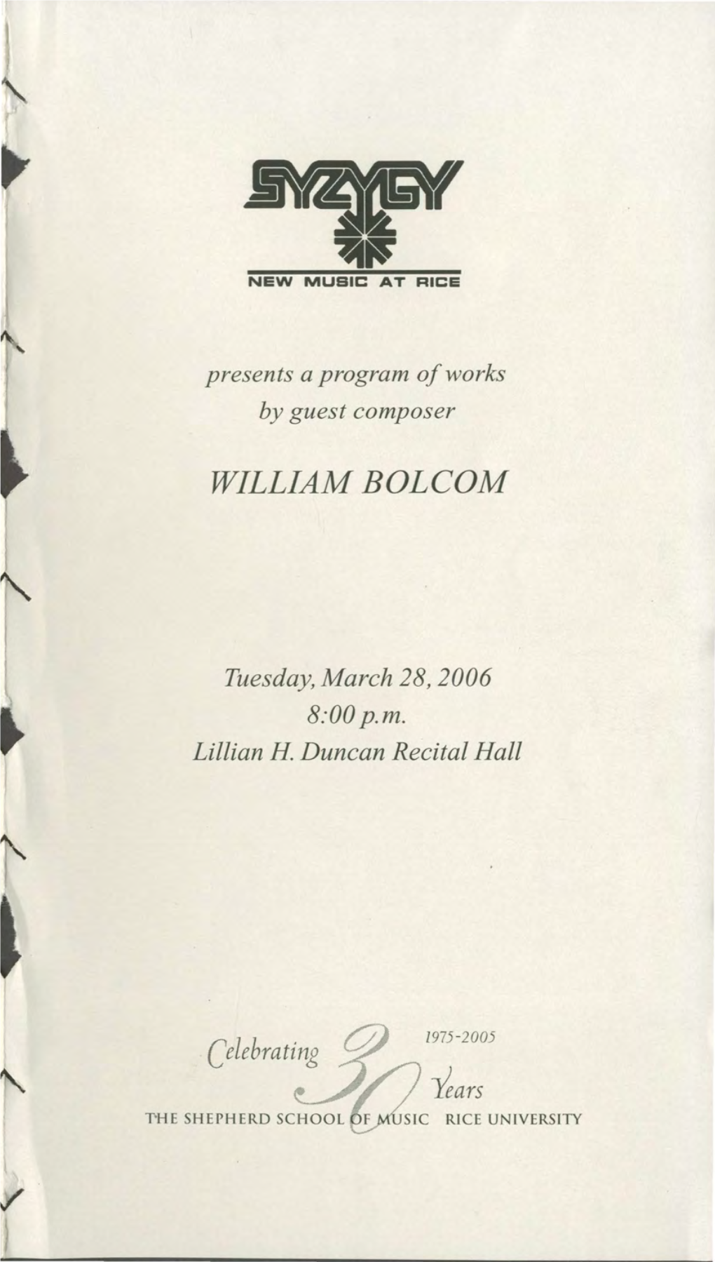 William Bolcom