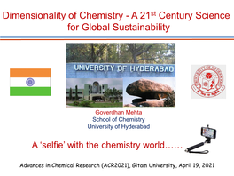 A 21St Century Science for Global Sustainability