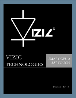 Smart Gpu 2 3.5” Touch Technologies