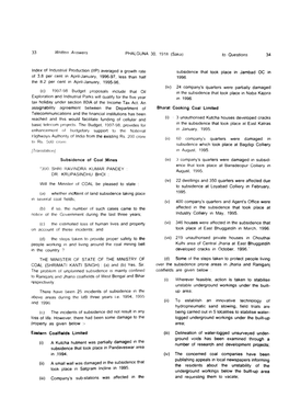 33 Written Answers PHALGUNA 30. 1918 (Saka) to Questions 34 Index