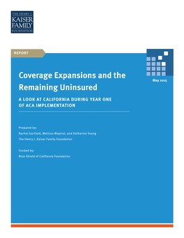 Coverage Expansions and the Remaining Uninsured