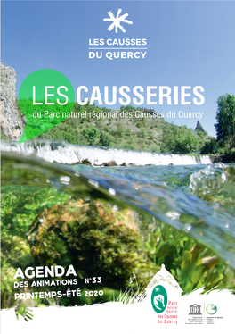 LES CAUSSERIES Du Parc Naturel Régional Des Causses Du Quercy