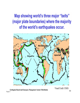Where the Majority of the World's Earthquakes Occur