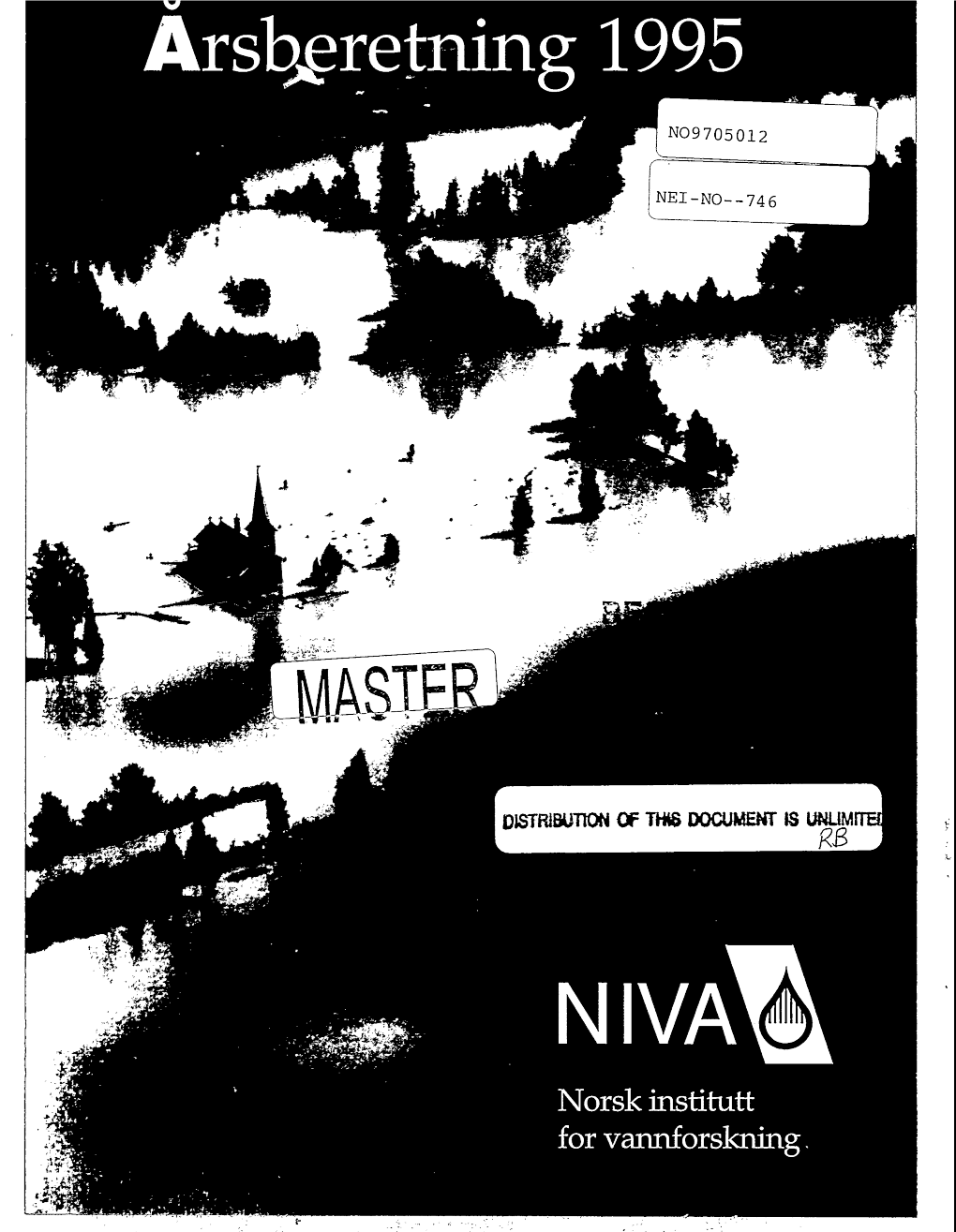 NIVA. Annual Report 1995