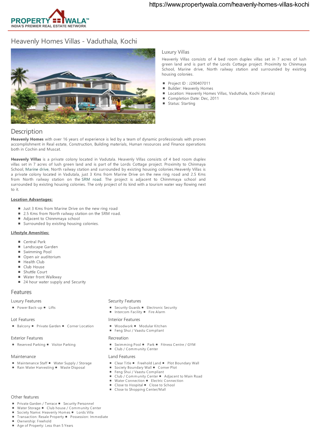 Heavenly Homes Villas