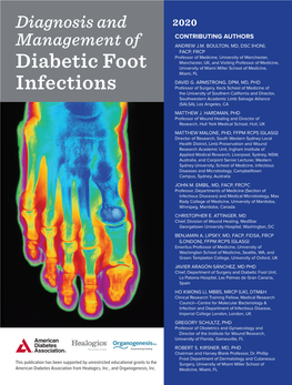 Diabetic Foot Infections Is Published by the American Diabetes Association, 2451 Crystal Drive, Arlington, VA 22202