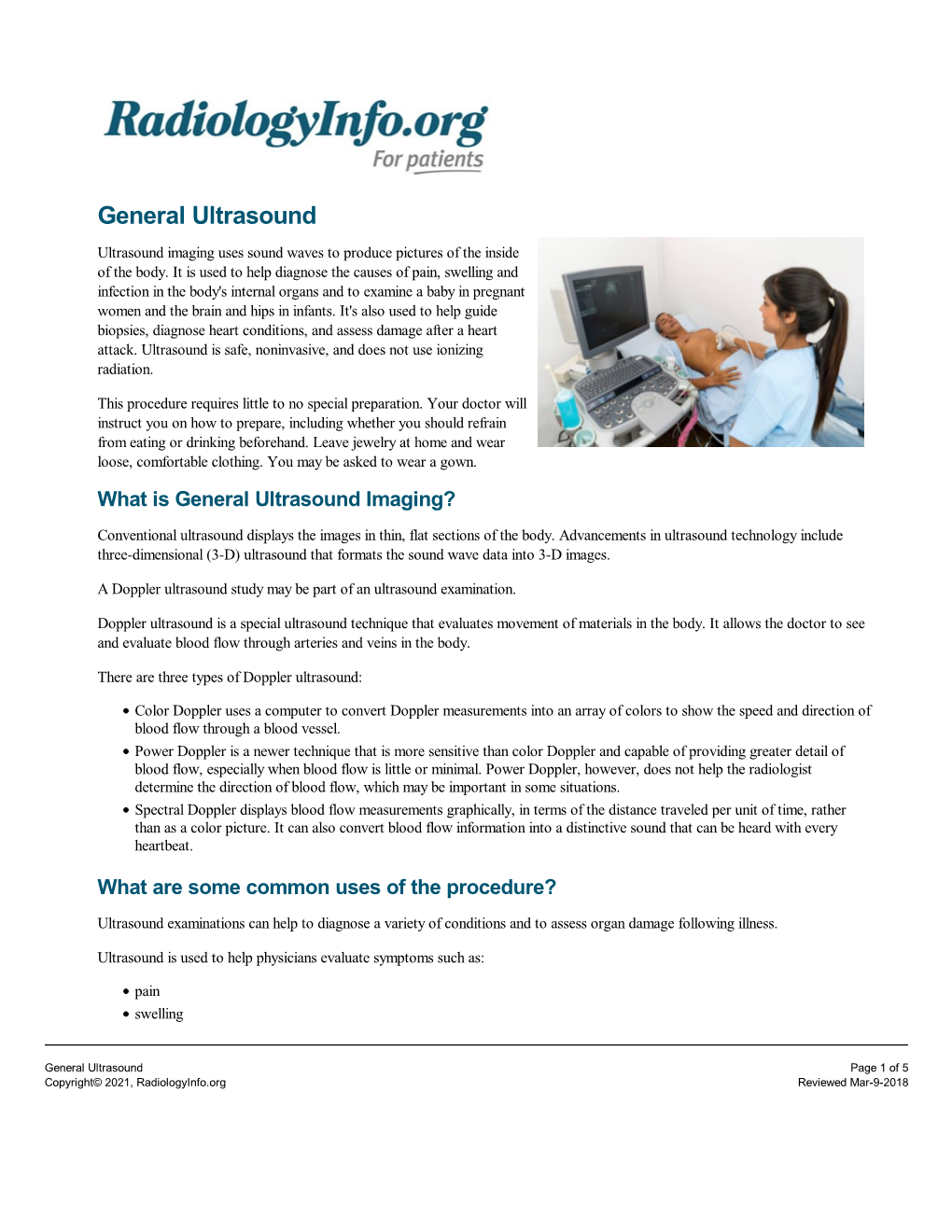 Ultrasound (Sonography)