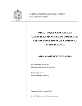 Impacto Que Generan Las Características De Los Líderes De Las