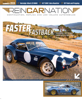 FASTBACK Streamlining a 289 FIA Cobra Roadster with a Le Mans Hardtop Page 36