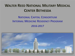 Walter Reed National Military Medical Center Bethesda